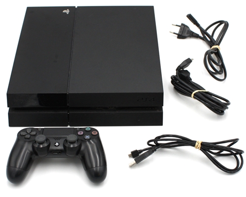 Playstation 4 - 500 GB HDD - Konsol - SNR 03-27452224-7712373 (B Grade) (Genbrug)